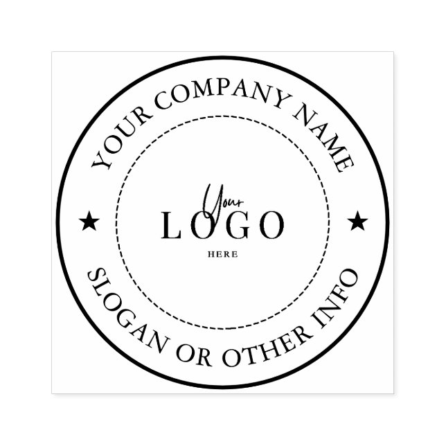Tampons Encreurs Logo d'entreprise personnalisé (Impression)