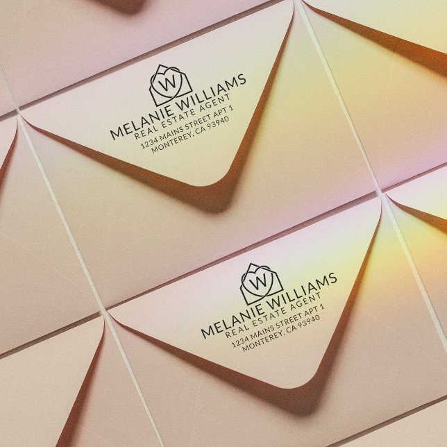 Tampons Encreurs Logo Promotionnel immobilier moderne (Créateur téléchargé)