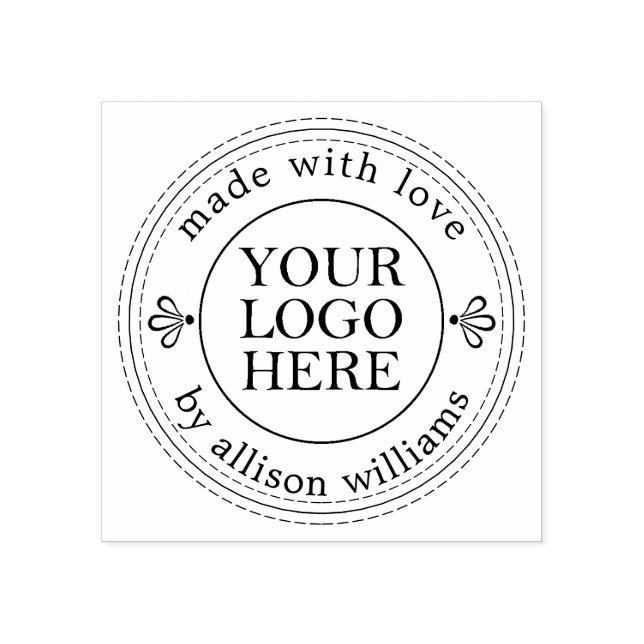 Tampons Encreurs Logo Rustique maison pour petites entreprises (Impression)