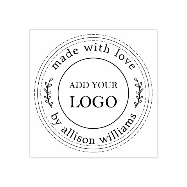 Tampons Encreurs Logo Rustique maison pour petites entreprises (Impression)