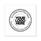 Logo vintage circulaire personnalisé et commerce d