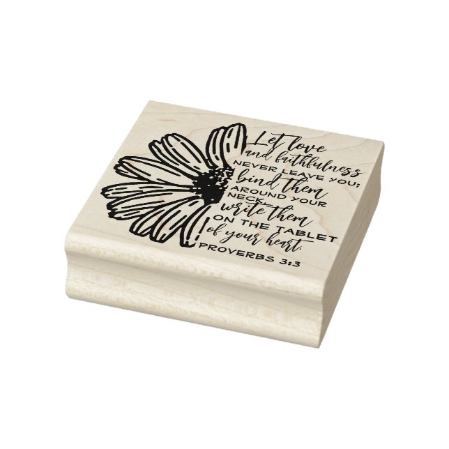 Tampons Encreurs Loisirs et fidélité Typographie Custom Bible Verse (Tampon)