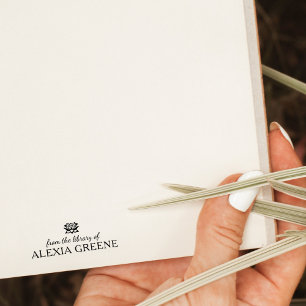 Tampons Encreurs Lotus Yoga Minimaliste De La Bibliothèque De, Livr