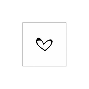 Tampons Encreurs Love Coeur Salon Café Timbre de fidélité