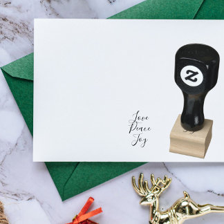 Tampons Encreurs Love Peace Joy Inspirational Christmas Ink