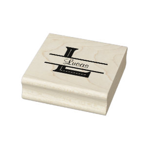 Tampons Encreurs Lucas Name Stamp & Monogram Stamp