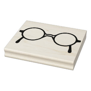 Tampons Encreurs Lunettes de vue en caoutchouc style potter