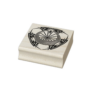 Tampons Encreurs MAN IN the MAZE - cadre de tatouage tribal II