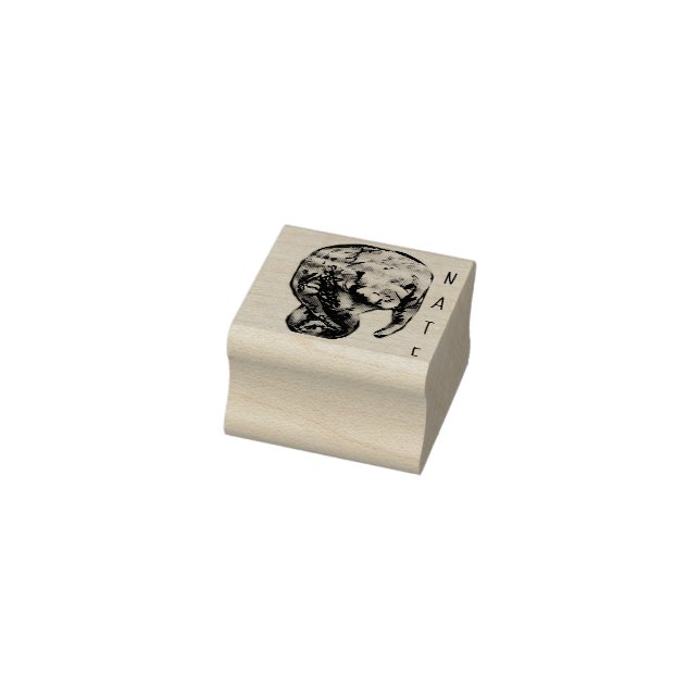 Tampons Encreurs Manatee aigu (Tampon)