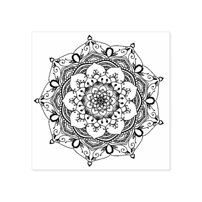 Tampons Encreurs Mandala (Impression)