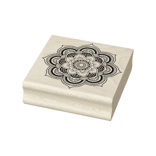 Tampons Encreurs Mandala Conception géométrique (Tampon)