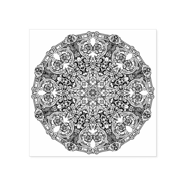 Tampons Encreurs Mandala ornemental (Impression)