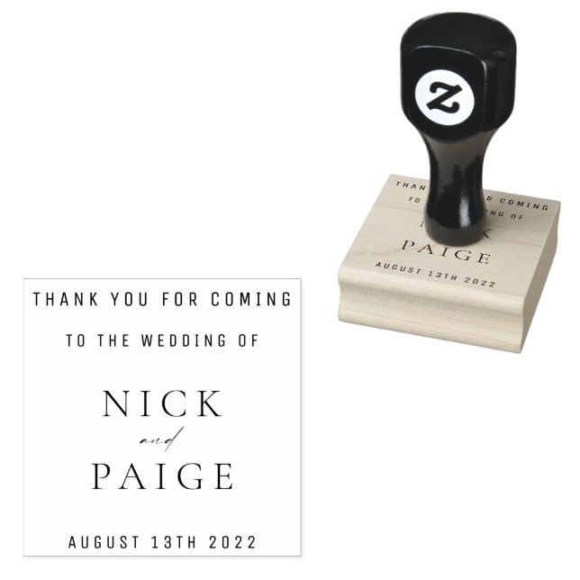 Tampons Encreurs Mariage Classique Simple Favoriser Le Timbre En Ca (Tamponné)