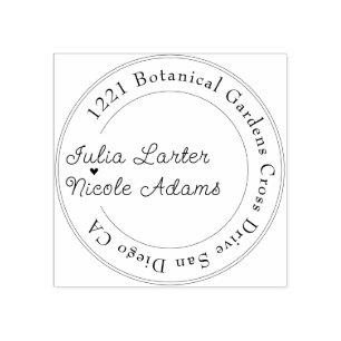 Tampons Encreurs Mariage d'hibiscus tropicaux d'Orange brulé