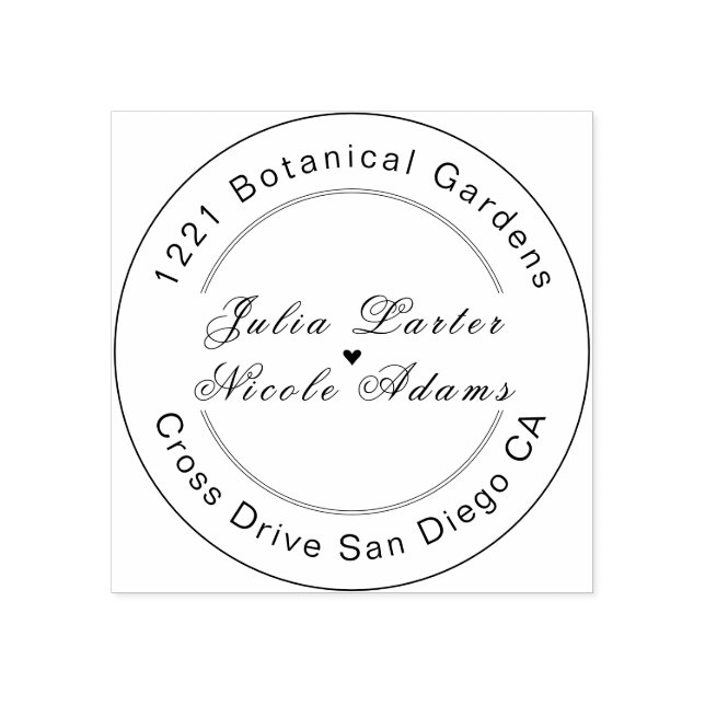 Tampons Encreurs Mariage Motif classique complexe de géométrie vint (Impression)