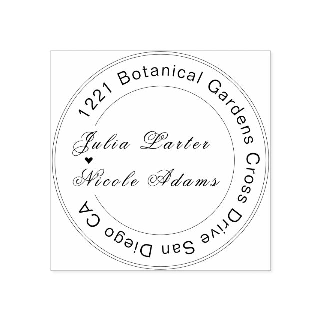 Tampons Encreurs Mariage Motif classique complexe de géométrie vint (Impression)