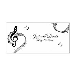 Tampons Encreurs Mariage ou événement de thème musical