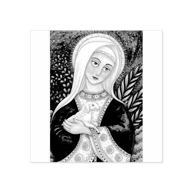 Tampons Encreurs MARIE ET AGNEAU POMPE EN CAOUTCHOUC EN MADONNA *Pe (Impression)