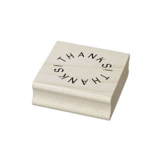 Tampons Encreurs Merci ! Timbre en caoutchouc