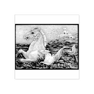 TAMPONS ENCREURS MERHORSE & BÉBÉ IMAGINAIRE EN CAOUTCHOUC