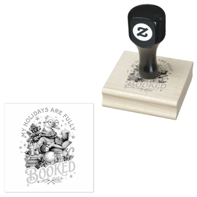 Tampons Encreurs Mes Vacances Sont Entièrement Réservées (Tamponné)