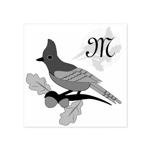 Tampons Encreurs Metteur Blue Jay Monogram (Impression)
