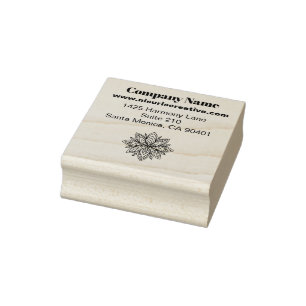 Tampons Encreurs Mindfulness Wellness Consultant Zen Lotus Turquois