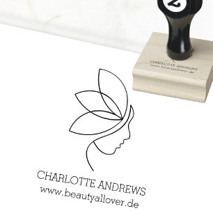 Tampons Encreurs Minimal, Beauté, Logo, Art Line