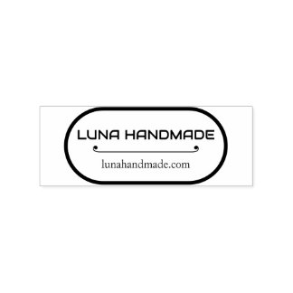 Tampons Encreurs Minimal Handmade Business Address Stamp