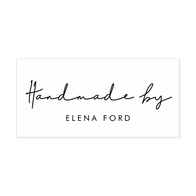 Tampons Encreurs minimaliste moderne artisanal par (Impression)