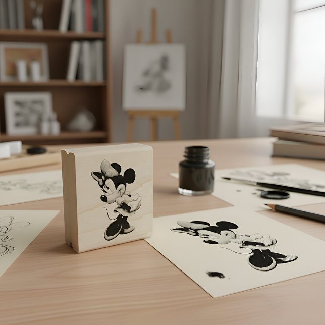 Tampons Encreurs Minni Rubber Stamp (Créateur téléchargé)