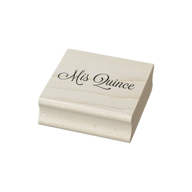 Tampons Encreurs Mis Quince - timbre bois (Tampon)