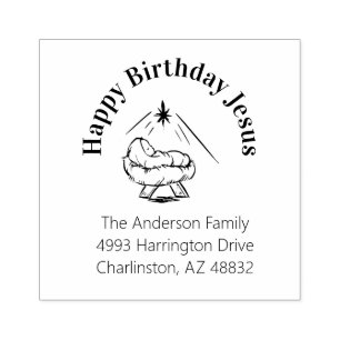 Tampons Encreurs Noël Joyeux anniversaire Jésus en colère