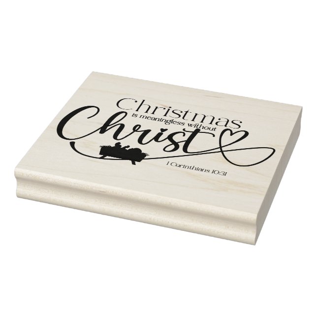 TAMPONS ENCREURS NOËL SIGNIFIE SANS BOIS CHRIST (Tampon)