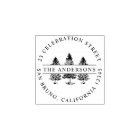 Nom de famille personnalisé Pine Tree Adresse de r