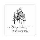 Nom de famille personnalisé Signature Adresse de r