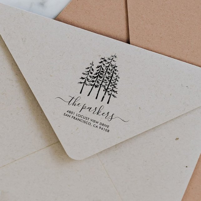 Tampons Encreurs Nom de famille personnalisé Signature Adresse de r (Créateur téléchargé)
