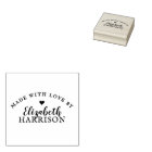 Nom du script et typographie faite avec le coeur d