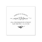 Noms et adresse de retour personnalisés vintages