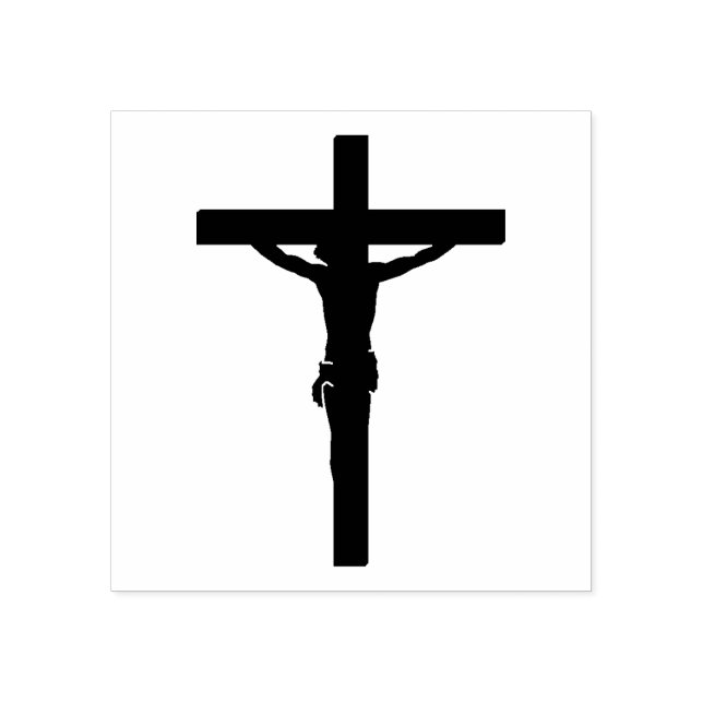 Tampons Encreurs Notre Seigneur Jésus Christ sur la Croix/Crucifix (Impression)