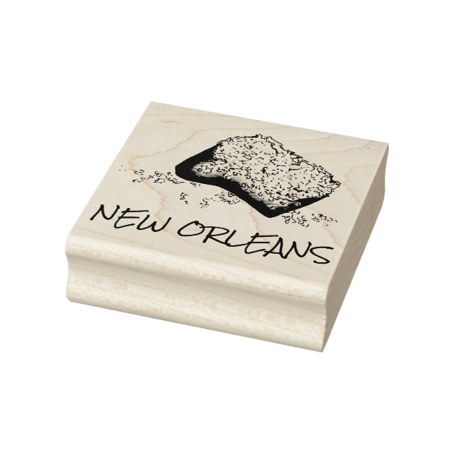 Tampons Encreurs Nouvelle-Orléans Louisiane Beignet Pâtisserie Timb (Tampon)