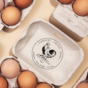 Tampons Encreurs Oeufs de carton bio frais Carton Family Farm