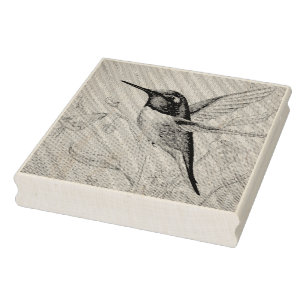 Tampons Encreurs Oiseau d'Aquarelle Vintage No. 1