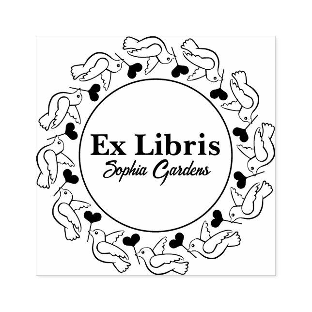 Tampons Encreurs Oiseaux de l'amour (Impression)