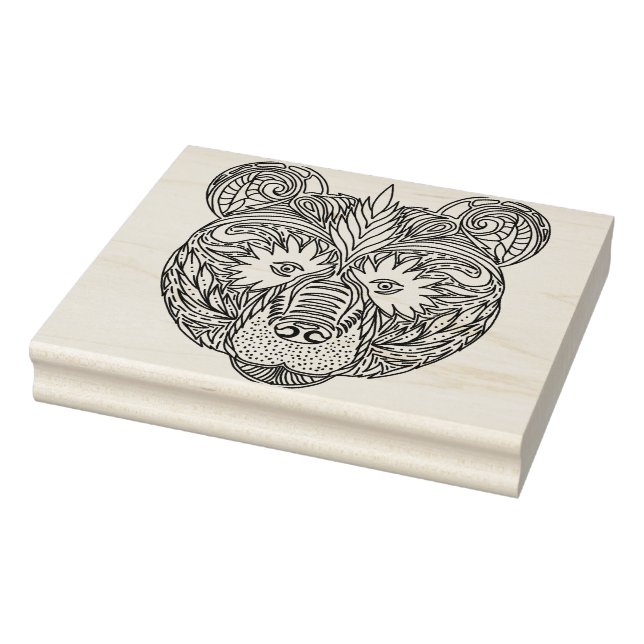 Tampons Encreurs Ours inspiré (Tampon)