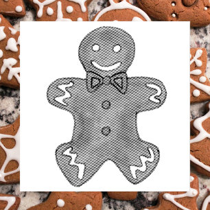 Tampons Encreurs Pain d'épices Homme Noël Cookie Vacances Cuisine