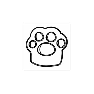 Tampons Encreurs Paw Pet chien chat croquis logo