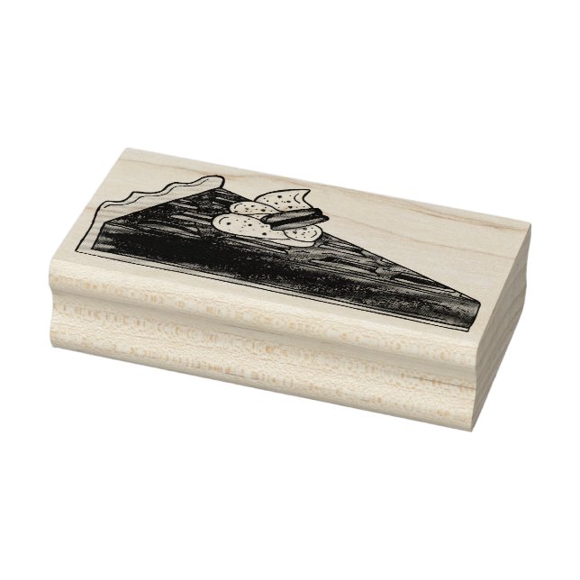 Tampons Encreurs Pecan Pie Slice American Dessert de style Sud (Tampon)