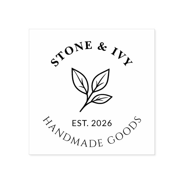 Tampons Encreurs Personalized Logo Rubber Stamp (Impression)