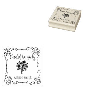 Tampons Encreurs Personnalisé Créé pour vous par Wood Stamp
